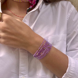 Bracelet Hanna 7 Tours - Créations Lolotte