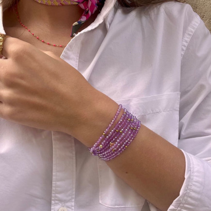 Bracelet Hanna 7 Tours - Créations Lolotte