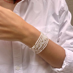 Bracelet Hanna 7 Tours - Créations Lolotte