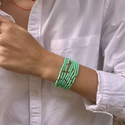 Bracelet Hanna 7 Tours - Créations Lolotte
