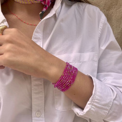 Bracelet Hanna 7 Tours - Créations Lolotte