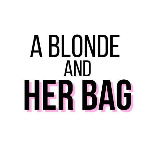 A BLONDE AND HER BAG